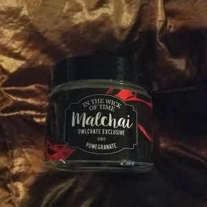 Malchai in the wick of time owlcrate candle